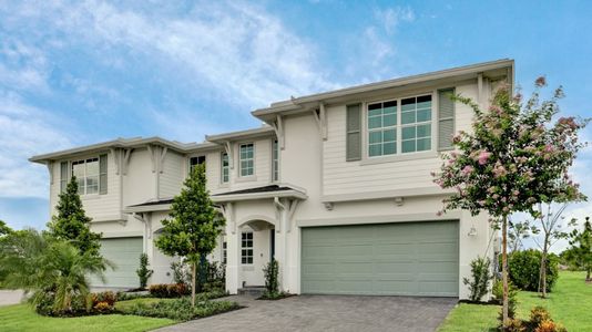 New construction Townhouse house 19567 Barn Swallow Way, Loxahatchee, FL 33470 Hydrangea- photo 0 0