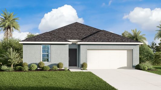 New construction Single-Family house 5474 Mosquero Road, Spring Hill, FL 34609 Landmark CMU Series - Avalon- photo 0