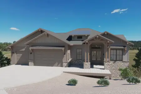 New construction Single-Family house 4965 W Braided Rein St, Flagstaff, AZ 86005 - image