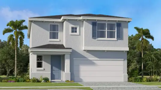 New construction Single-Family house 2708 Croft Inlet Dr Nw, Palm Bay, FL 32907 plan Boston - image