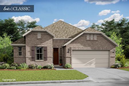 New construction Single-Family house 14239 Hay Meadow Ln, Needville, TX 77461 Tacoma- photo 0