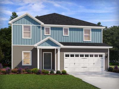 New construction Single-Family house 216 Marshrose Rd, Wendell, NC 27591 plan Johnson - image