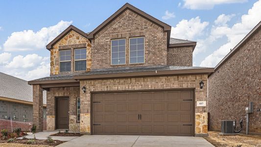 New construction Single-Family house 638 Minnie Ln, Pilot Point, TX 76258 plan Florence - image