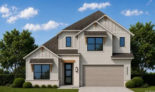 New construction Single-Family house 12188 Heartvine Pkwy, Schertz, TX 78154 plan Torres - image