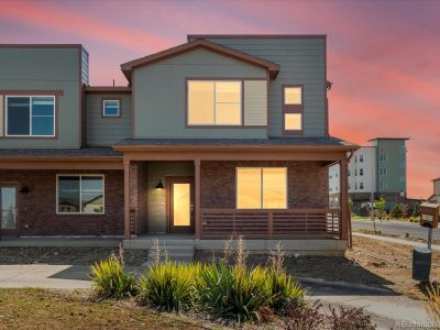 New construction Townhouse house 13804 Vispo Way, Broomfield, CO 80020 Woodland - photo 0