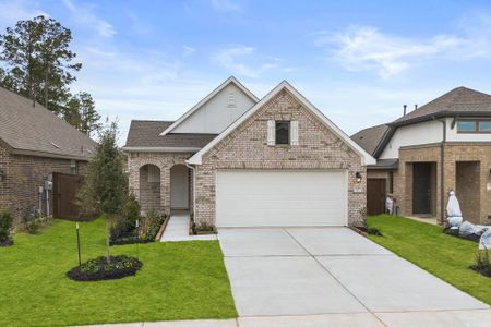 New construction Single-Family house 407 Aztec Cave Dr, New Caney, TX 77357 plan Wildorado (1461-HV-30) - image