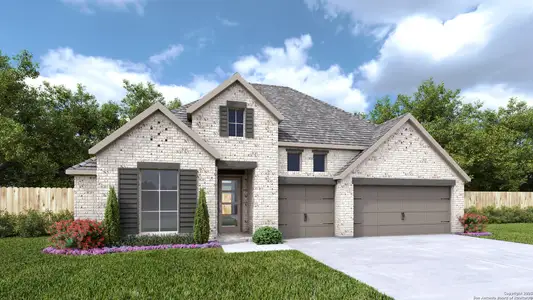 New construction Single-Family house 265 Post Oak, Castroville, TX 78009 plan 2969W - image