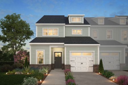 New construction Townhouse house 48 Paperwhite Place, Clayton, NC 27527 - photo 0