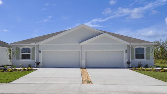 New construction Duplex house 308 158Th St E, Bradenton, FL 34212 plan Siesta - image