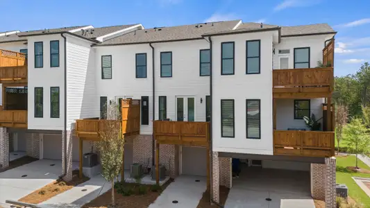 New construction Townhouse house 1275 N Point Dr, Alpharetta, GA 30022 plan The Barnsley I - image