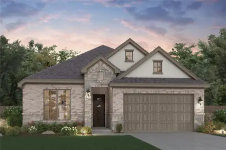 New construction Single-Family house 176 Prickly Poppy Lp, Kyle, TX 78640 plan Heather - image