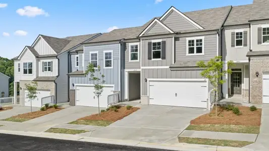New construction Townhouse house 1837 Meadow Green Cir, Gainesville, GA 30501 plan Sullivan - image