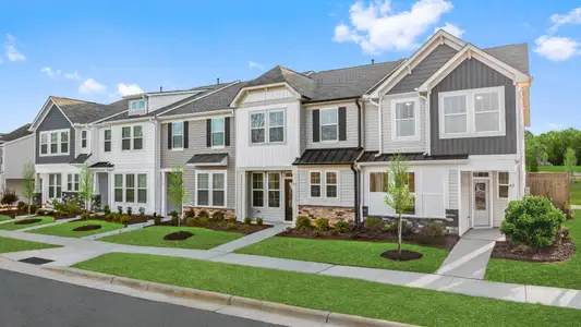 New construction Townhouse house 6333 Granite Quarry Drive, Raleigh, NC 27610 - photo 0