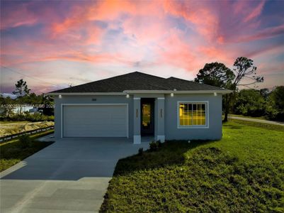 New construction Single-Family house 325 Lloyd Ave S, Lehigh Acres, FL 33974 - image