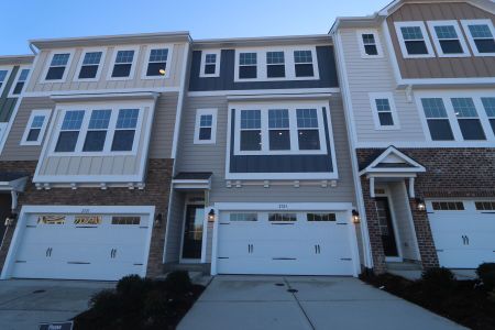 New construction Townhouse house 2723 Hunter Woods Dr, Apex, NC 27502 Buckingham- photo 27 27