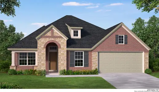 New construction Single-Family house 1319 Webb Crk, New Braunfels, TX 78132 plan The Fairlane - image