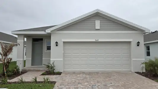New construction Single-Family house 9649 Venetian Sq, Vero Beach, FL 32966 plan Harper - image