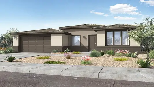 New construction Single-Family house 1315 W Via Las Brisas, Queen Crk, San Tan Valley, AZ 85140 plan Powell - image