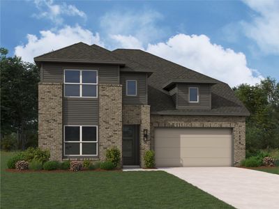 New construction Single-Family house 907 Sagebrush Trl, Sherman, TX 75092 plan Rodin - image