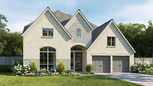 New construction Single-Family house 4718 Silo Shadow Wy, Fulshear, TX 77441 3395W- photo 0