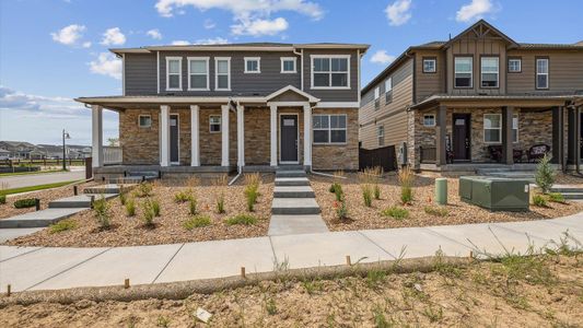 New construction Duplex house 9869 Biscay St, Commerce City, CO 80022 AUGUSTA- photo 0