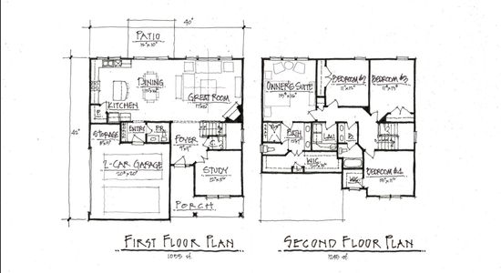 New construction Single-Family house White House, TN 37188 plan Two Story Farmhouse - image 3