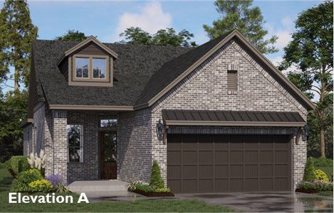 New construction Single-Family house 10714 Pine Pink, Conroe, TX 77385 Athens- photo 0