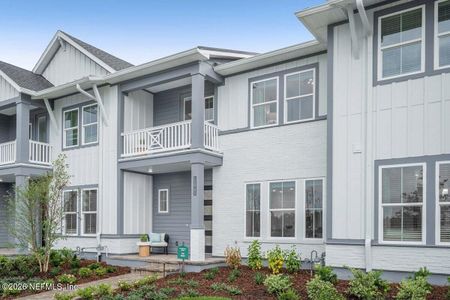 New construction Townhouse house 11943 Miracle Woods Wy, Jacksonville, FL 32224 plan The Daisy - image