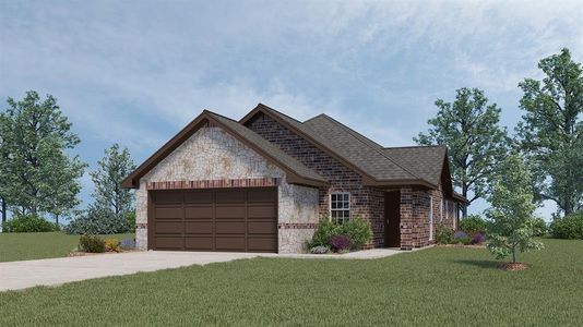 New construction Single-Family house 649 Lightheart Lane, Lavon, TX 75166 3213 Pearl- photo 0