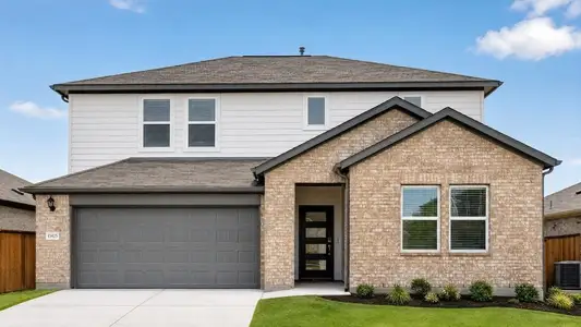 New construction Single-Family house 15425 Flowers Vw, Pflugerville, TX 78660 plan Sparrow - image
