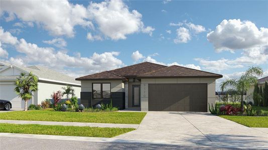 New construction Single-Family house 12140 Stirrup Dr, Dade City, FL 33525 Plan 401- photo 0