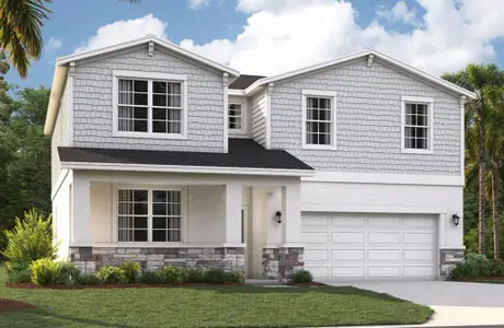 New construction Single-Family house 105 Brookshire Ave, Titusville, FL 32796 plan The Linden - image