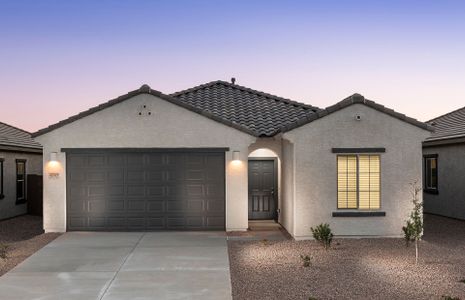 New construction Single-Family house 5029 S 252Nd Ave, Buckeye, AZ 85326 Verbena- photo 0