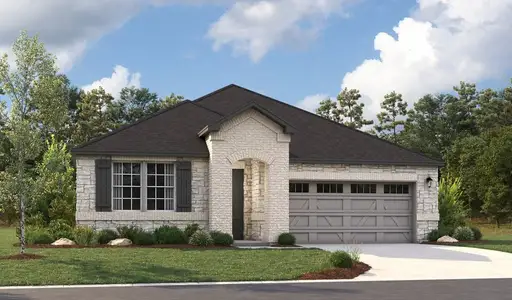 New construction Single-Family house 16900 Astral Ln, Manor, TX 78653 Agate- photo 2 2