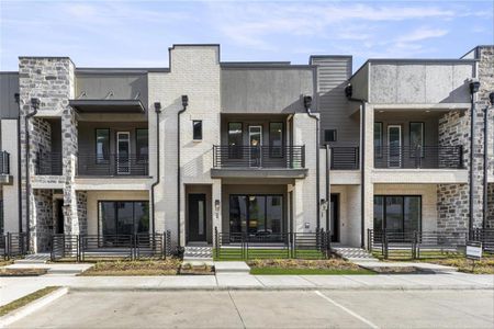 New construction Townhouse house 1279 Doris May Drive, Allen, TX 75013 Johnson Homeplan- photo 0