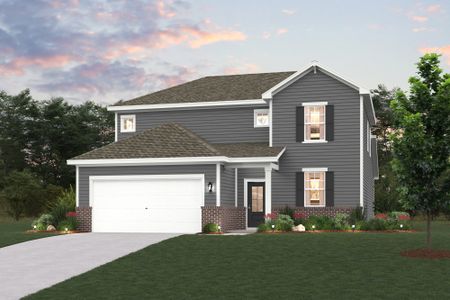 New construction Single-Family house 220 E Millbrook Dr, Spring Hill, TN 37174 plan Calderwood - image