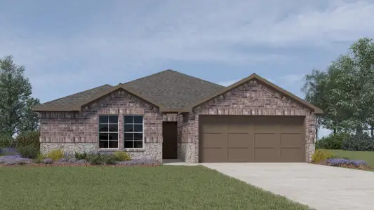 New construction Single-Family house Dorchester, TX 75459 plan Bellvue - image