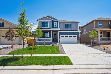 New construction Single-Family house 9949 Danube Ct, Commerce City, CO 80022 plan Hennessy - image