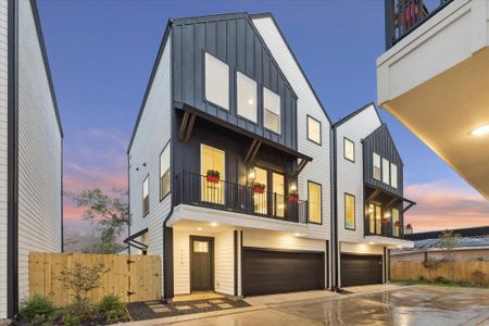 New construction Single-Family house 719 Thornton Rd, Unit B, Houston, TX 77018 - image