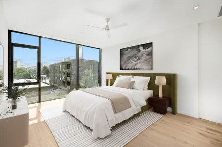 New construction Condo house 1006 Baylor St, Unit 202, Austin, TX 78703 plan The Carmen - image 4