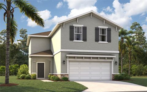 New construction Single-Family house 3957 Pentas Rd, Tavares, FL 32778 plan Atrium - image