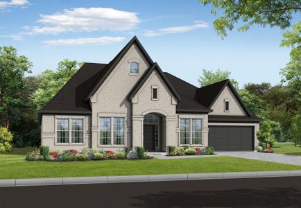 New construction Single-Family house 30406 Garden Ridge Ct, Fulshear, TX 77441 plan Fulbrook 60': Amalfi - image