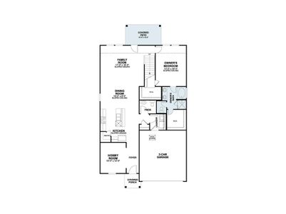 New construction Single-Family house 4500 Lava Island Dr, Austin, TX 78747 plan Falcon - Smart Series - image