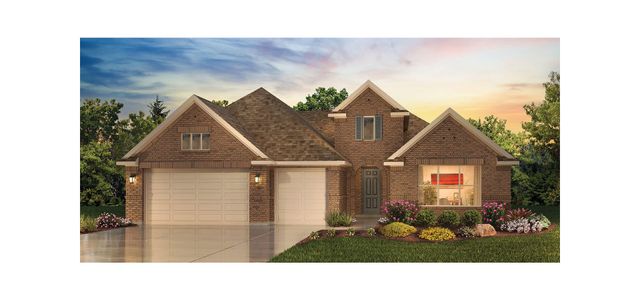 New construction Single-Family house 9501 Ed Robson Blvd, Denton, TX 76207 plan Larkspur - image