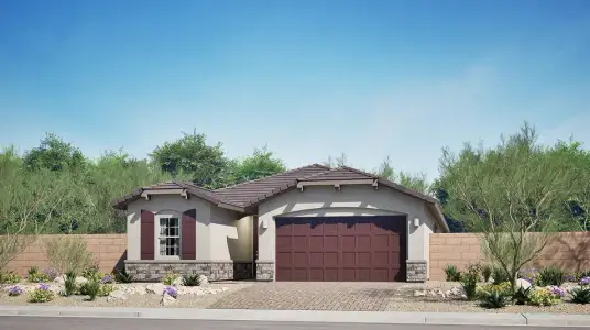 New construction Single-Family house 17105 N Vemto St, Maricopa, AZ 85138 plan Latitude Plan 3580 - image