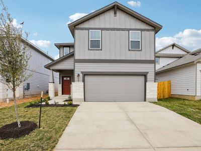 New construction Single-Family house 137 Greenway Ln, Georgetown, TX 78628 The Saguaro (360)- photo 0