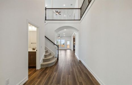 Welcoming entry way into home *real home pictured