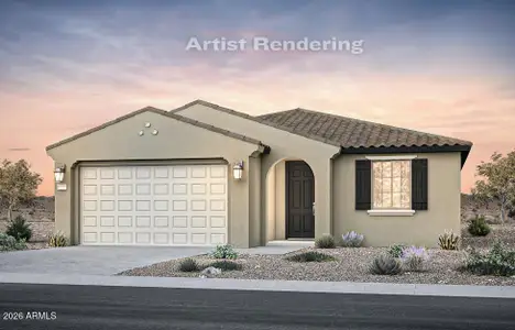 New construction Single-Family house 12407 W Jones Ave, Avondale, AZ 85323 plan Barletta - image
