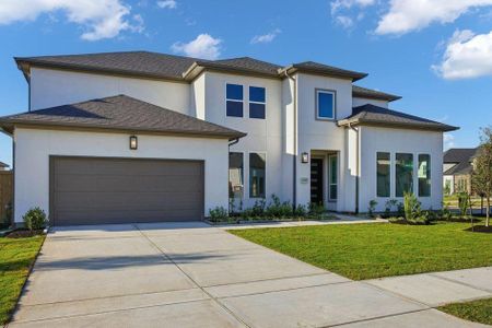 New construction Single-Family house 21502 Blackburn Bend Ln, Cypress, TX 77433 plan Calypso - image