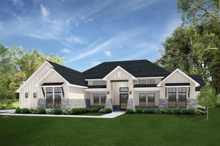 New construction Single-Family house 520 Vale Pond Spur, Georgetown, TX 78633 plan Brazos II - image
